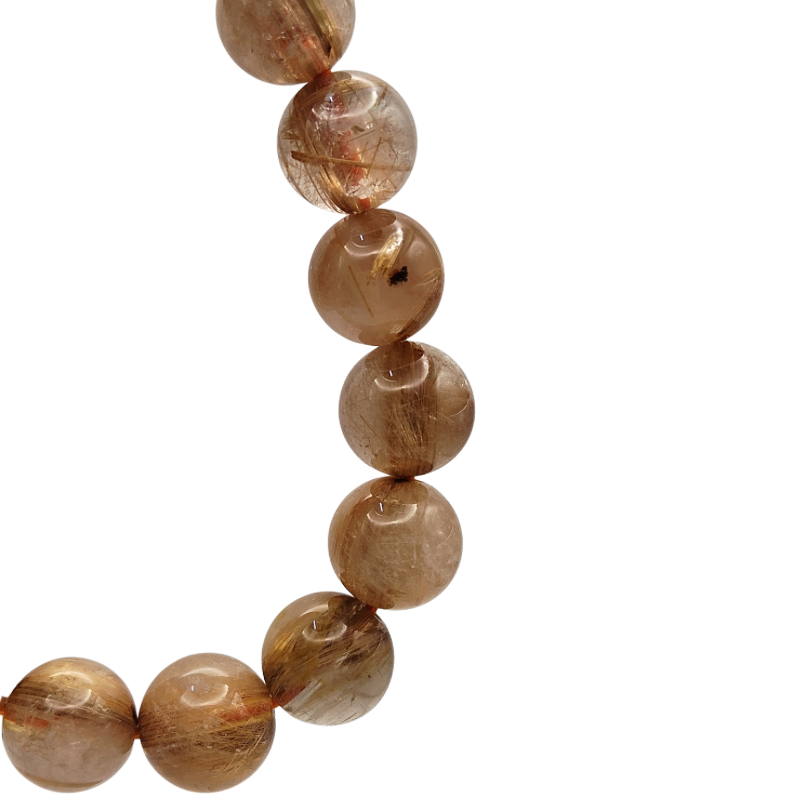 High Grade Golden Rutilated Bracelet